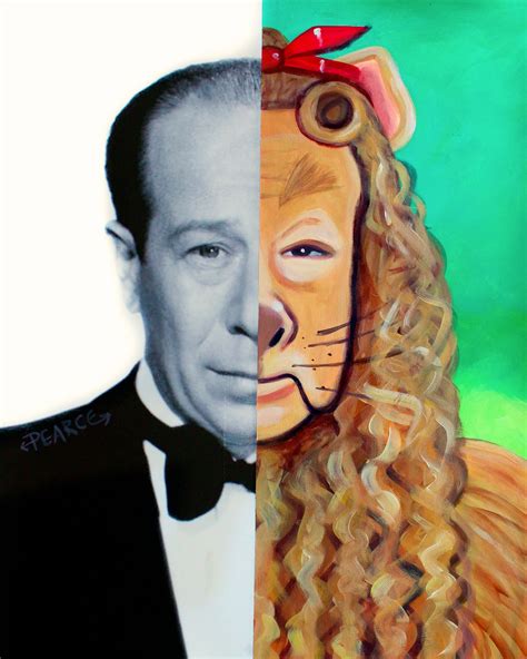 Bert Lahr the Cowardly Lion Signed Art Print Free Shipping - Etsy UK