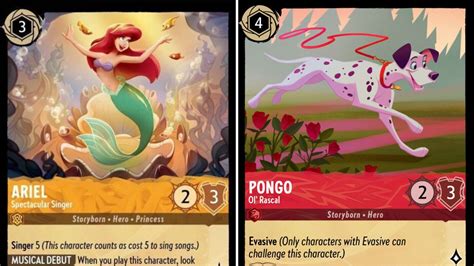 New Disney Lorcana Cards Revealed Including 'Little Mermaid' Characters ...