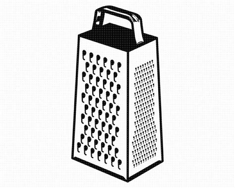 Cheese Grater SVG Grater SVG Grater Silhouette Grater | Etsy in 2021 ...