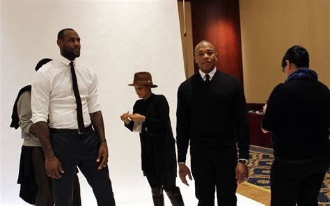 On the set - LeBron James and Dr. Dre team up to create iconic Beats ...