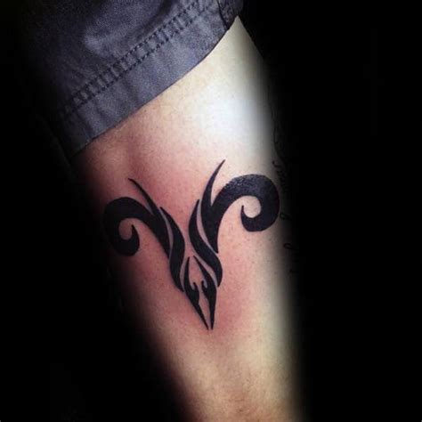 Zodiac Signs Tattoos Aries