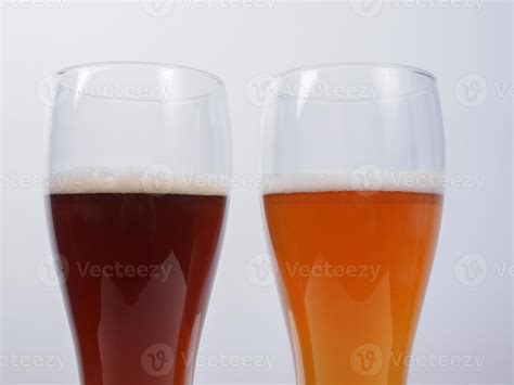 Two glasses of German beer 5229011 Stock Photo at Vecteezy