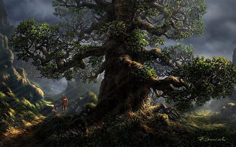 Amazing Tree in Fantasy Land , Fantasy Tree HD wallpaper | Pxfuel