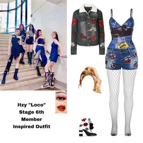 Itzy "Loco" Stage 6th Member Inspired Outfit | Kpop outfits, Kawaii fashion outfits, Outfits