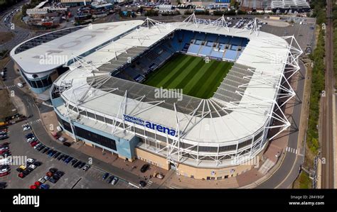 Aerial view of the Coventry Building Society Arena, home of Coventry ...