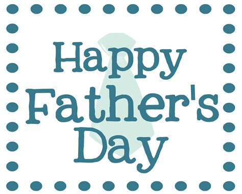 Free Printable Happy Fathers Day Images