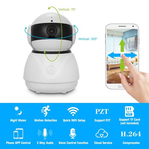 1080P Wireless IP Camera Home Security WIFI Camera Compatible with Alexa Echo Show Baby Monitor ...