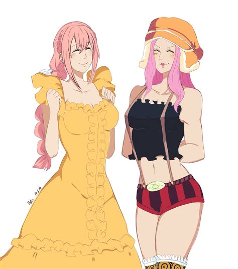 [OC ART] Bonney (with stampede clothes) and Rebecca