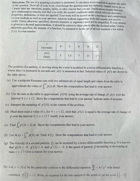 Solved Directions: The use of a graphing calculator is | Chegg.com