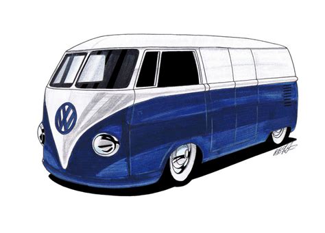 volkswagen bus kombi by sketch52000 on DeviantArt