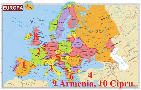 Armenia Harta Europa | Harta