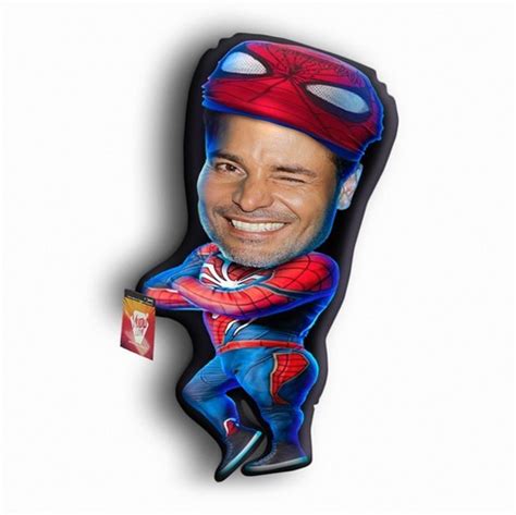 Cojín Sensual Chayanne Chiquito Spiderman 40cm Vudú Love | VUDÚ LOVE