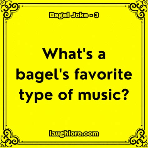 123 Bagel Jokes