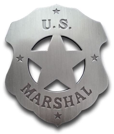 U.S. Marshal (Plain) Badge - The Last Best West