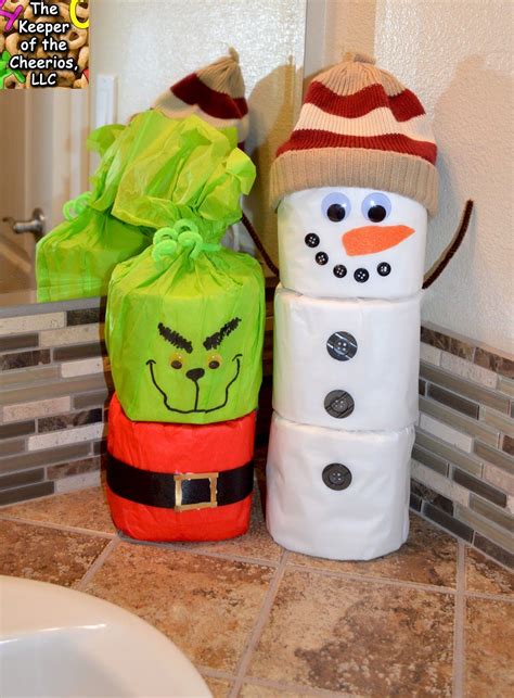 The Keeper of the Cheerios: Toilet Paper Snowman Craft Funny Christmas ...