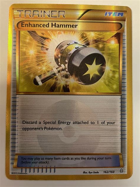 Pokemon TCG XY Primal Clash Enhanced Hammer 162/160 Values - MAVIN