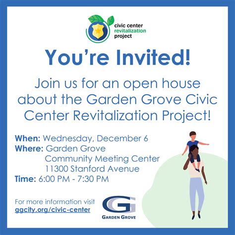 Garden Grove Civic Center Revitalization Project Open House | City of Garden Grove