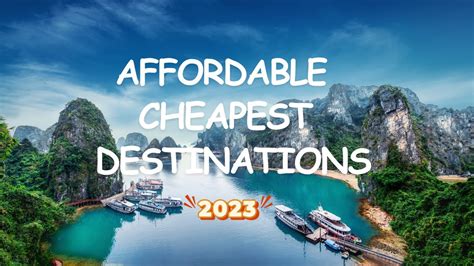 15 Most Insanely Cheap Budget Travel Destinations in 2023 - YouTube