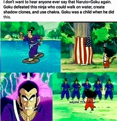 supervegetafan: Dragon Ball Vs Naruto Memes : goku vs naruto - Meme by jacarezinho78 ...