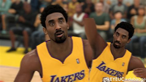 Kobe Bryant Cyberface, Afro Hair and Body Model By Dabaoge [FOR 2K21]