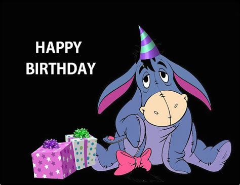 Eeyore Birthday Card | BirthdayBuzz