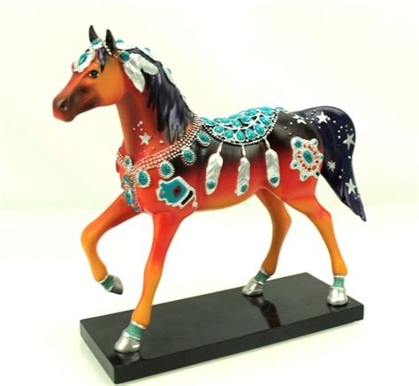 Trail of Painted Ponies NATIVE JEWEL PONY 12243 Navajo Western Horse Figurine 3E | Painted pony ...