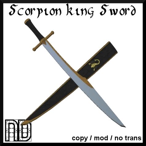 Second Life Marketplace - Scorpion King Sword