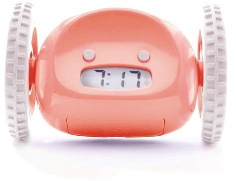 Clocky Alarm Clock on Wheels (Original) |Extra Loud for Heavy Sleeper (Adult or Kid Bedroom ...