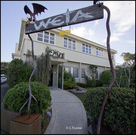 Man Behind Lens: A Weta Cave in Miramar, Wellington.