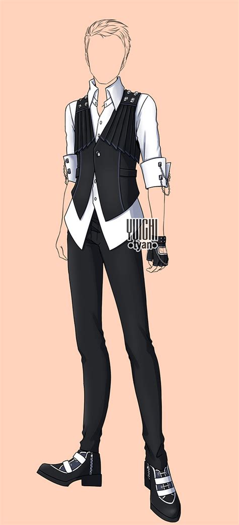 [closed] Auction male fashion adopt Outfits (190) by YuiChi-tyan on DeviantArt