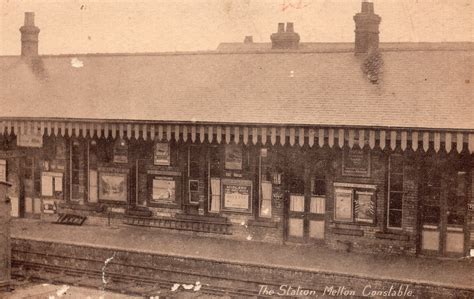 Melton Constable in the early 1900's - Norfolk Orbital Railway