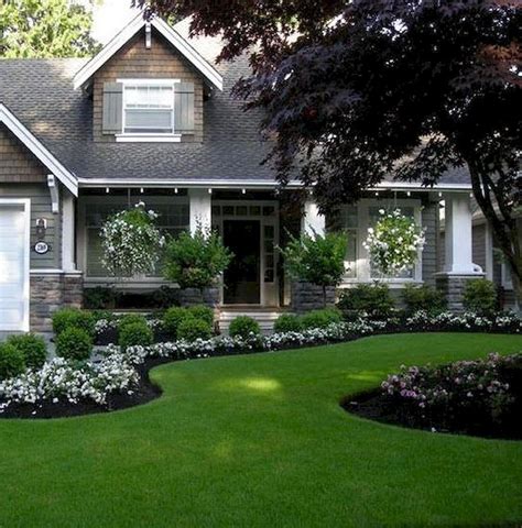 Minimalist Front Yard Landscaping Ideas On A Budget12 | ZYHOMY