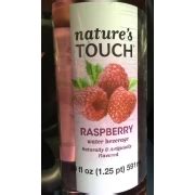 Nature's Touch Water Beverage, Raspberry: Calories, Nutrition Analysis ...