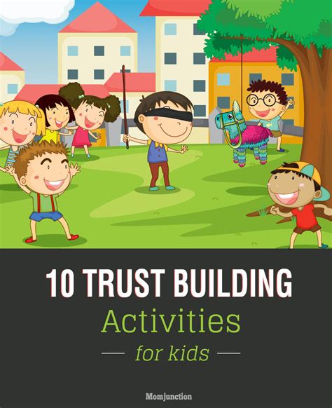 10 Interesting Trust Building Activities For Kids: If you are worried ...