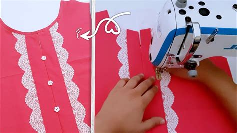 3 steps to sewing the neck I didn't expect it was easy / neck Designs - YouTube