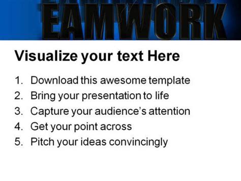 Teamwork Abstract PowerPoint Templates And PowerPoint Backgrounds 0811 | PowerPoint Templates ...