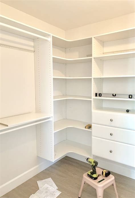 Building A Custom Walk In Closet - Image to u