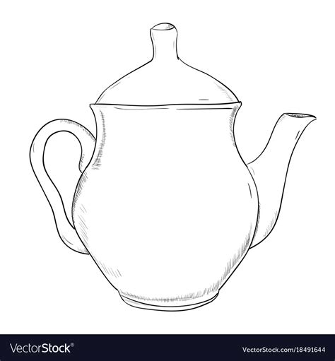 Details more than 84 teapot sketch latest - seven.edu.vn