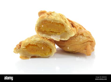 Curry Puff pastry Stock Photo - Alamy