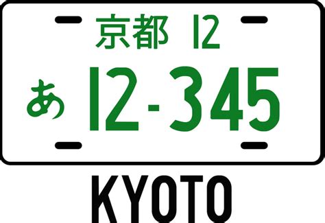 Create Your Own Custom Japanese License Plate – Grafixpressions