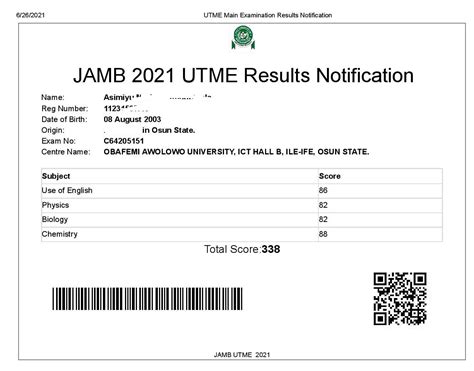 check JAMB result 2022 online |www.jamb.gov.ng - Student Arrive Platform