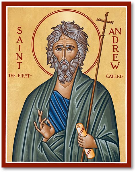 Men Saint Icons: St. Andrew Icon | Monastery Icons