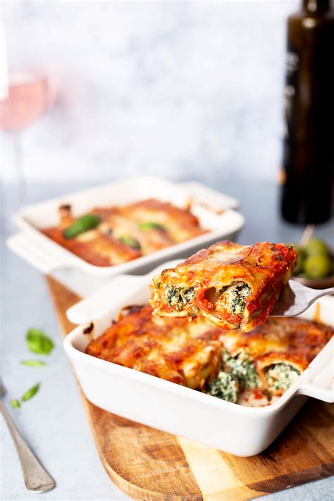 Spinach and Ricotta Cannelloni – Cook with B…