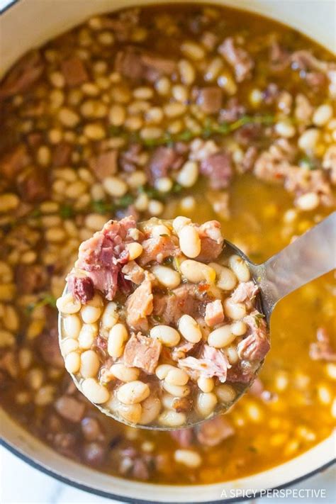 Nana's Epic Navy Bean Ham Bone Soup - A Spicy Perspective