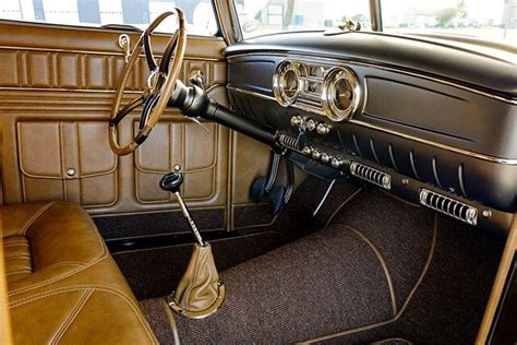 Pin by Jennifer Spletzer on Custom cars | Hotrod interior, Automotive upholstery, Classic truck