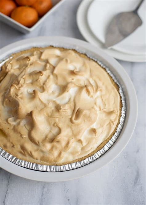 Orange Meringue Pie - Southern Plate