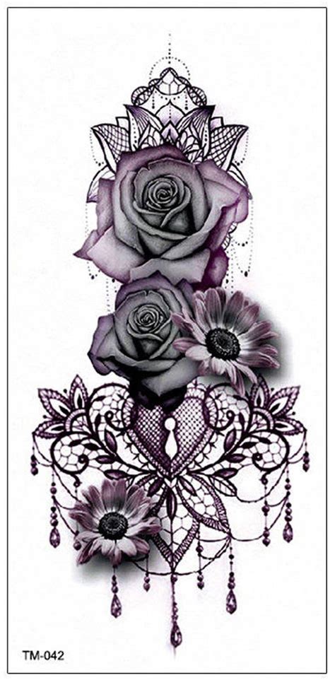 Gothic Rose Mandala Chandelier Back Tattoo ideas for Women ...