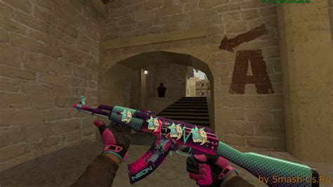 Download Ak-47 Neon Rider (stattrack and stickers)