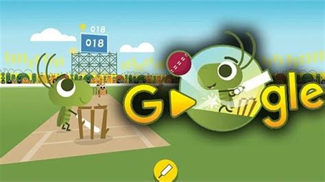 Cricket Game | snails cricket game | Google's Cricket Doodle #shorts # ...