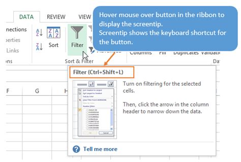 7 Keyboard Shortcuts for the Filter Drop Down Menus - deepniitsolution